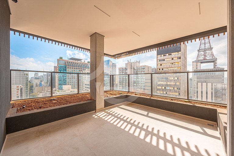 Studio Premium na Al. Santos | Metrô e Paulista