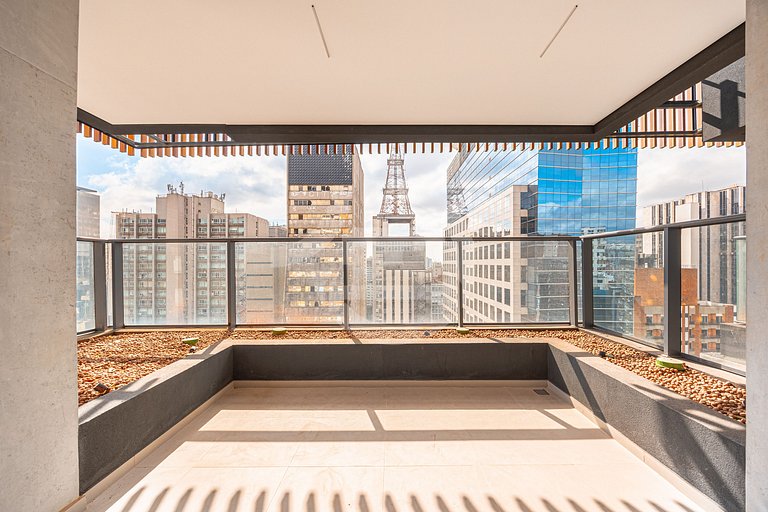 Studio Premium na Al. Santos | Metrô e Paulista