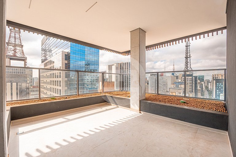 Studio Premium na Al. Santos | Metrô e Paulista