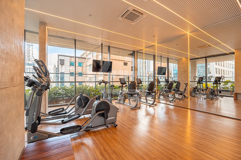 Studio Premium na Al. Santos | Metrô e Paulista