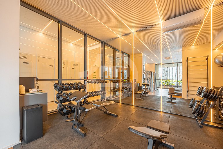 Studio Premium na Al. Santos | Metrô e Paulista