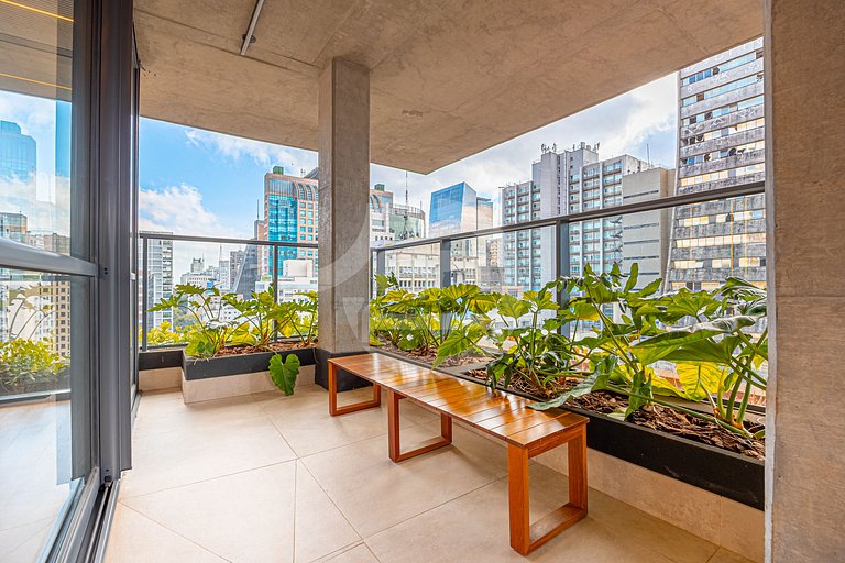 Studio Premium na Al. Santos | Metrô e Paulista