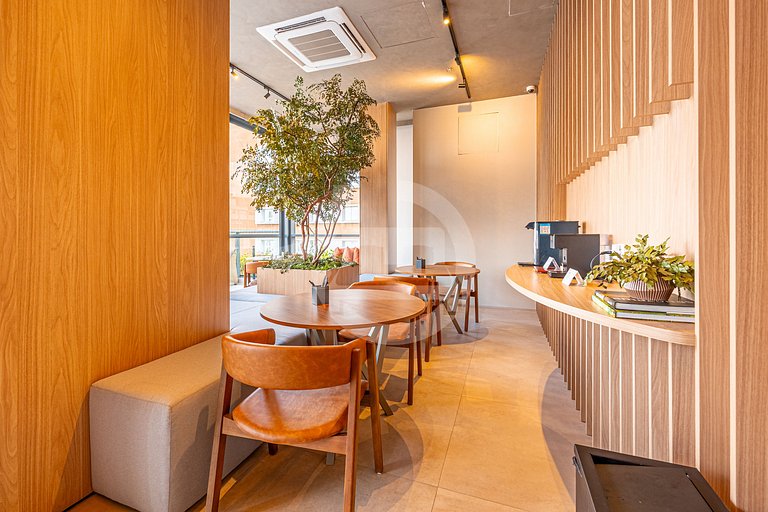 Studio Premium na Al. Santos | Metrô e Paulista