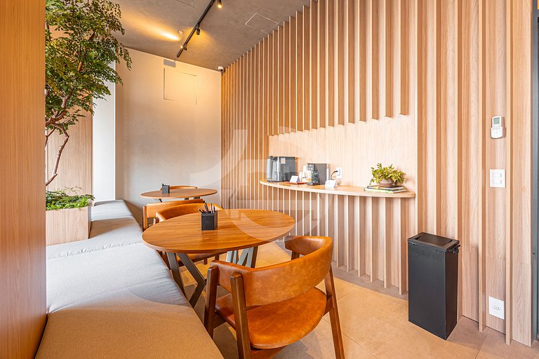 Studio Premium na Al. Santos | Metrô e Paulista
