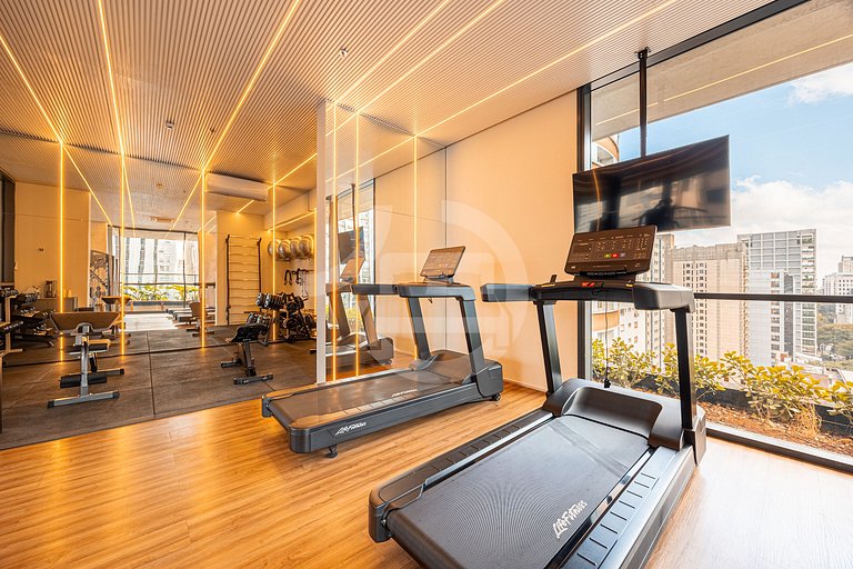 Studio Premium na Al. Santos | Metrô e Paulista