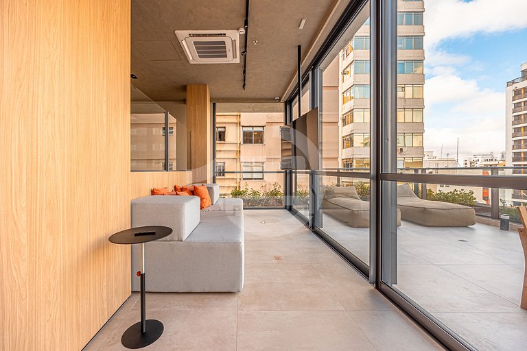 Studio Premium na Al. Santos | Metrô e Paulista