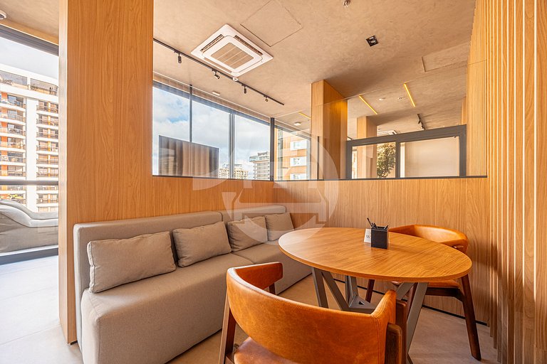 Studio Premium na Al. Santos | Metrô e Paulista