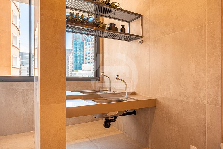 Studio Premium na Al. Santos | Metrô e Paulista