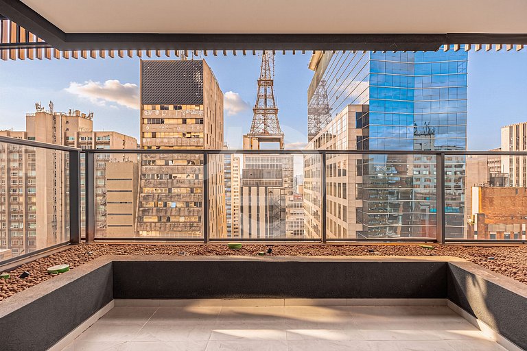 Studio Premium na Al. Santos | Metrô e Paulista