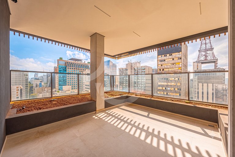 Studio Premium na Al. Santos | Metrô e Paulista
