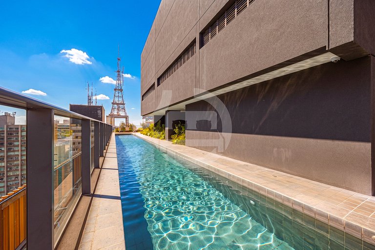Studio Premium na Al. Santos | Metrô e Paulista