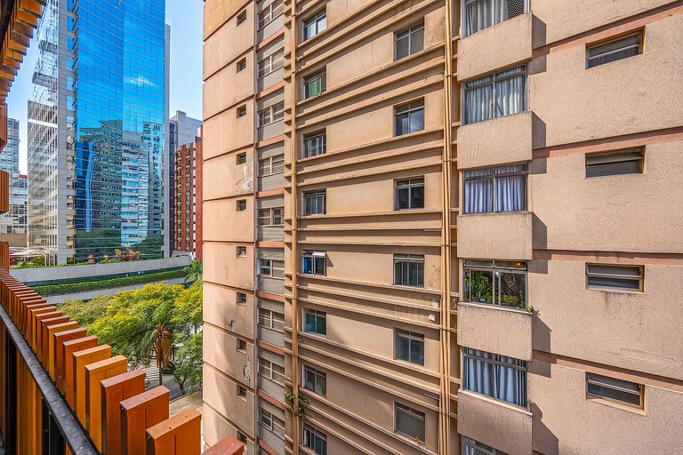 Studio Premium na Al. Santos | Metrô e Paulista
