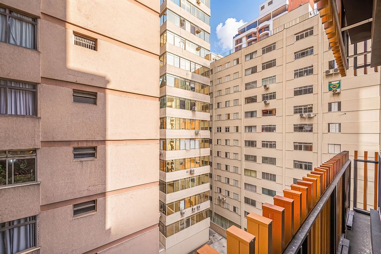 Studio Premium na Al. Santos | Metrô e Paulista