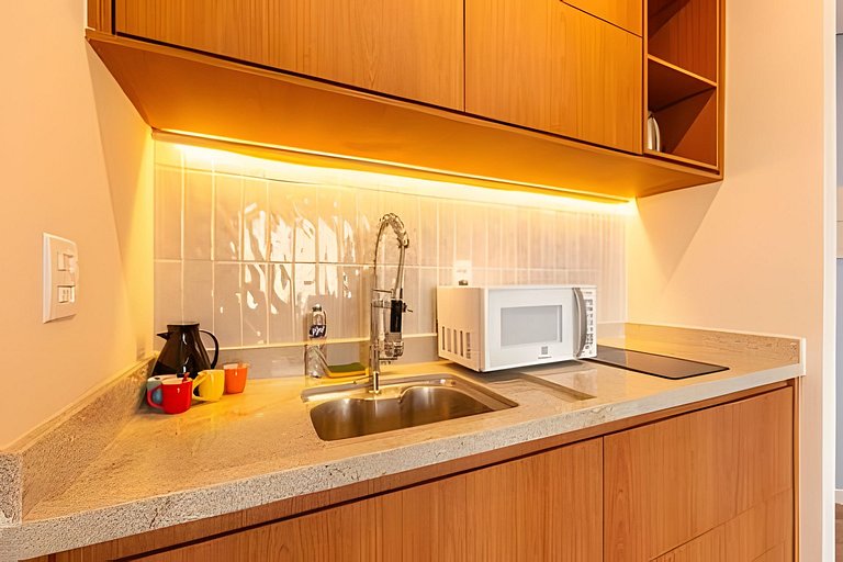 Flat premium 1 vaga e piscina, Alphaville | 1610