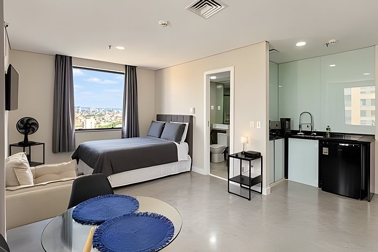 Flat 1 vaga, piscina, prox. Alphaville | 1207