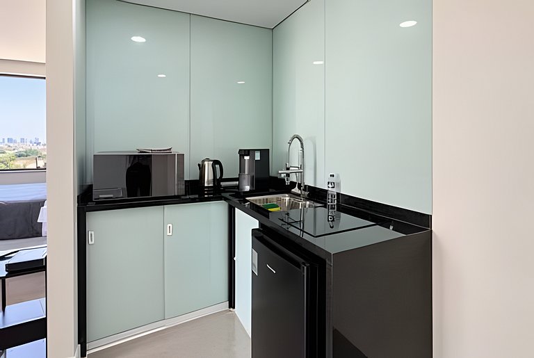Flat 1 vaga, piscina, prox. Alphaville | 1207
