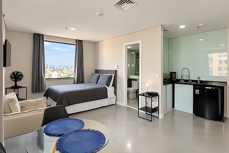 Flat 1 vaga, piscina, prox. Alphaville | 1207