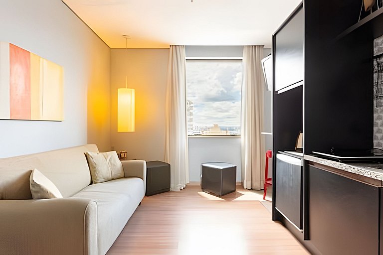 Flat com 1 vaga , prox Alphaville | 1510