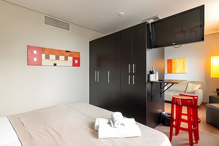 Flat com 1 vaga , prox Alphaville | 1510